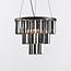 Luxury Black pendant lamp - Crystal