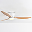 Circo summer/winter ceiling fan with adjustable colour temperature – wood effect