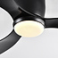 Summer/winter ceiling fan Circo Black with adjustable Colour temperature