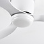 Summer/winter ceiling fan Circo White with adjustable colour temperature
