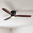Flux summer/winter ceiling fan - wood effect