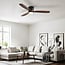 Flux summer/winter ceiling fan - wood effect