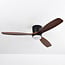 Flux summer/winter ceiling fan - wood effect