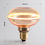 E27 UFO dimmable amber LED filament bulb 4W, 10 cm