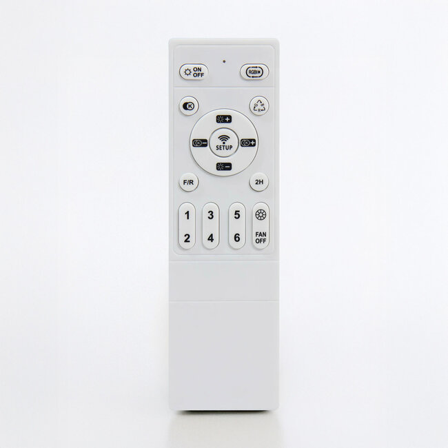 Smart ceiling fan Flow with remote control, TUYA WiFi app and RGB function