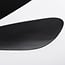 Ceiling fan Swift in black - adjustable colour temperature