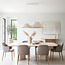 Jumo 2-light pendant light - beige terrazzo stone effect