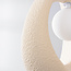 Contemporary Wabi-Sabi pendant lamp incl. G9 light source Shio - sand beige 38 x 42 cm