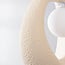 pendant light Shio - sandy beige stone effect