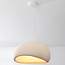 Wabi-Sabi Urban Stone pendant light with sand beige stone effect - 50 x 34 cm