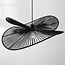 Modern boho-chic pendant lamp Janah - Black