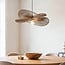 pendant light Janah - black and brown