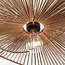 Modern boho-chic pendant lamp Janah - brown