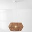 pendant light Kawa in paper - natural