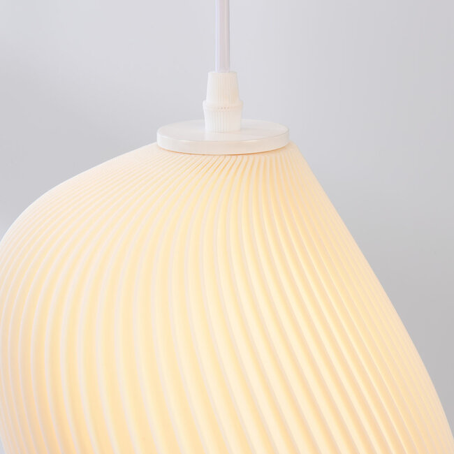 Modern 3D-printed Dayin 3-light pendant lamp