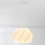 3D-printed pendant light Tiba - wavy design