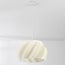 3D-printed pendant light Tiba - wavy design