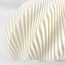 3D-printed Japandi Tiba pendant lamp with wavy design