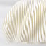 3D-printed pendant light Tiba - wavy design