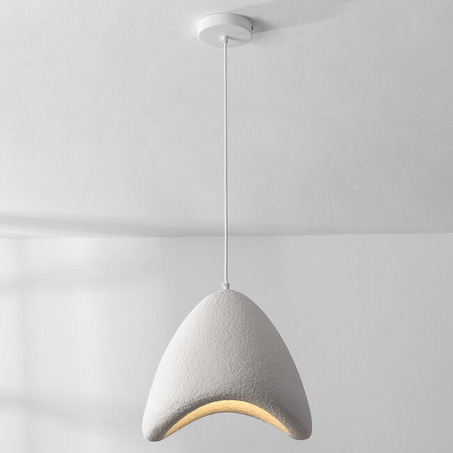 Wabi-Sabi Ashi pendant lamp - White
