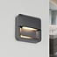 Bathroom lamp Nico in anthracite, IP65
