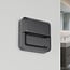Bathroom lamp Nico in anthracite, IP65