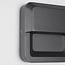 Bathroom lamp Nico in anthracite, IP65