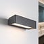 Bathroom lamp Raf in dark grey, IP65