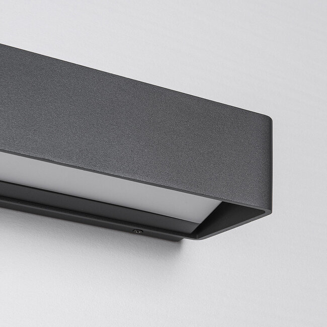 Dark grey bathroom lamp - Raf