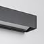 Bathroom lamp Raf in dark grey, IP65
