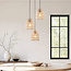 3-light rattan pendant lamp - Ayla