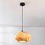 pendant light Sorella - light brown wood look
