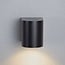 Modern bathroom lamp Nela in black