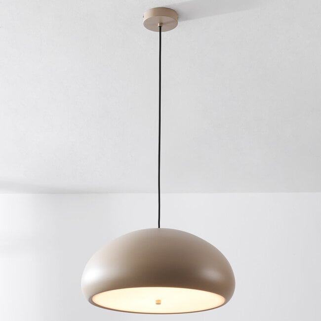 pendant light Luz beige - white diffuser