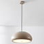 pendant light Luz beige - white diffuser