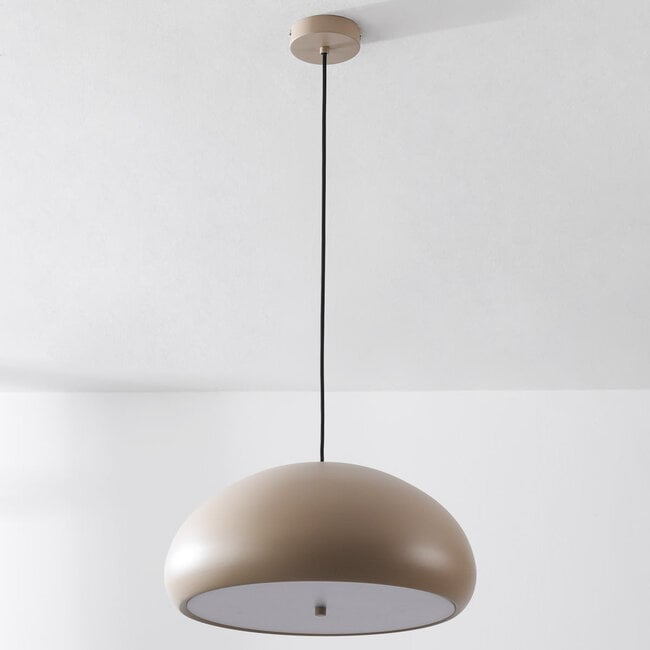 pendant light Luz beige - white diffuser