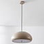 pendant light Luz beige - white diffuser