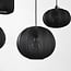 5-light pendant light Karima - black