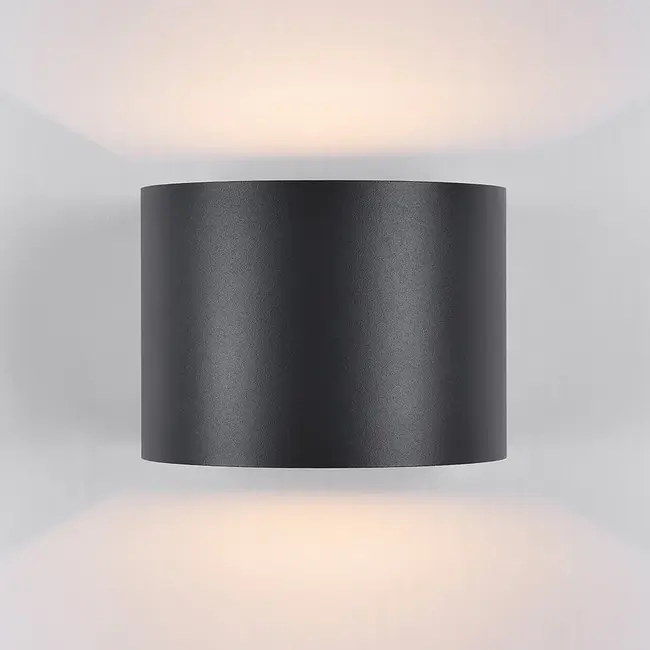 Bathroom wall light Lizzy with adjustable flaps - anthracite