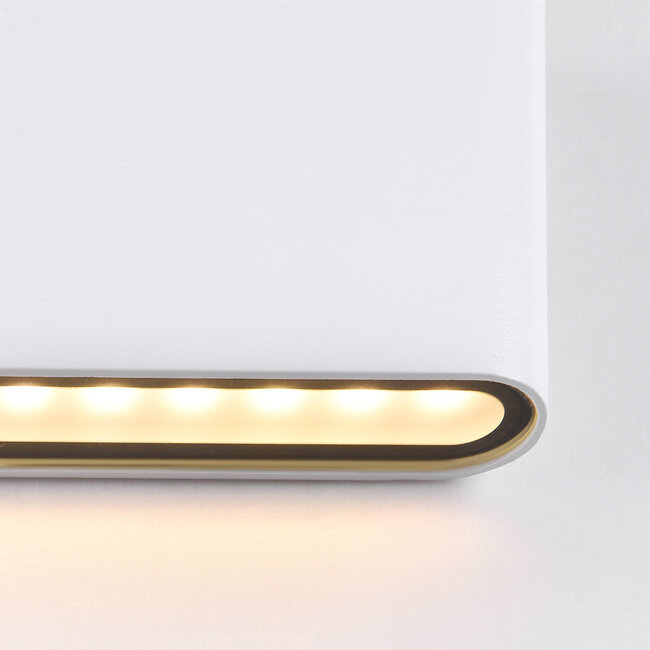 Tommy designer bathroom wall light - White