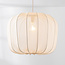pendant light Wivra with fabric shade - light beige