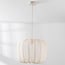 pendant light Wivra with fabric shade - light beige