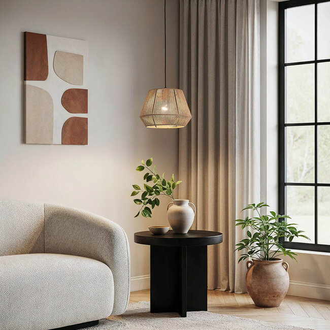 Koton Natural Cotton Rope Pendant Light