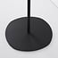 Outdoor floor lamp Rivet with solar reading light - black with integrated LED