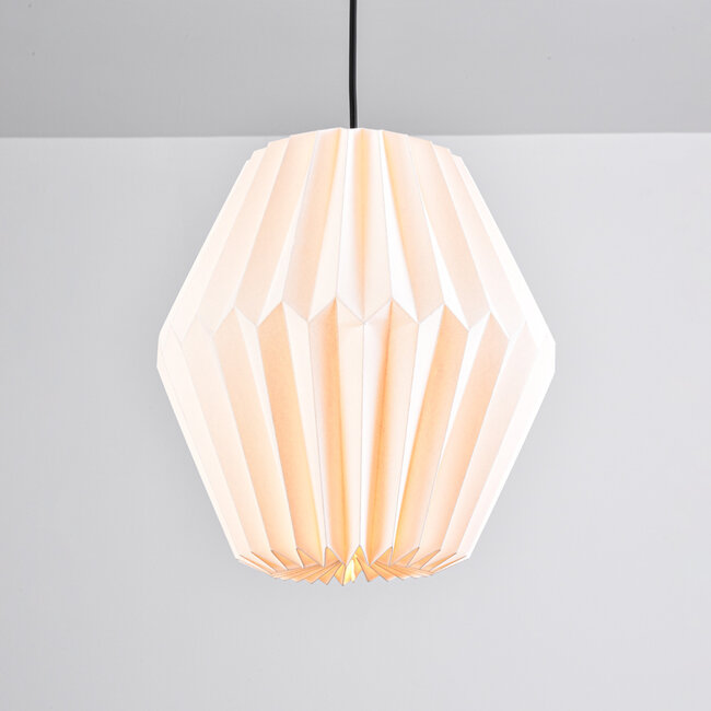 Paper pendant lamp, White - Berlian