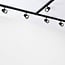 1-phase track system set of 3 metres with Sev spotlights, 3-step dimmable