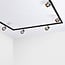 1-phase track system 3 metres with Melle spotlights - black with smoked glass