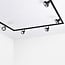 1-phase track system set of 3 metres with Joel spotlights, black