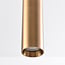 1-phase tubular track pendant light Simon, gold