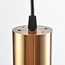 1-phase rail tube pendant lamp Simon - Gold